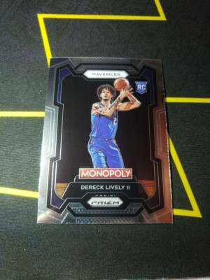 2023-24 Panini Prizm Monopoly Dereck Lively II RC #24 Dallas Mavericks