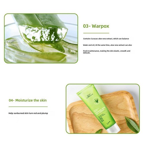Aloe Vera Gel Moisturizes and Lightens Acne Scars, Oil Control Acne and Gel O3W1 - Picture 8 of 11