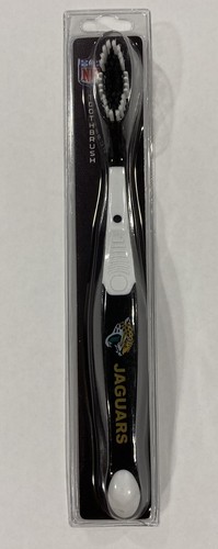 Jacksonville Jaguars Football Team Logo NFL Adult MVP Toothbrush Packaged
