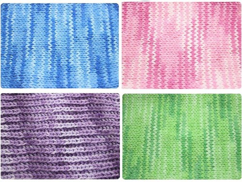 Aipeng New 4ballsx50g Cotton Soft Baby Hand-dyed Socks Scarf Knitting Yarn 13 - Picture 5 of 12