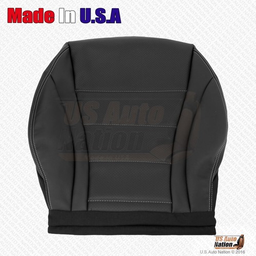 2016 2017 2018 Mercedes Benz GLC300 Passenger Bottom PerforatedLeather Cover Blk - Picture 5 of 8