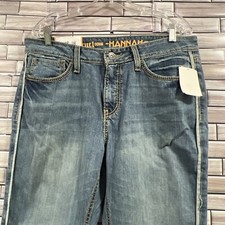 Cruel Hannah denim women 13L jean moderate rise flare 34x34x11 NWT