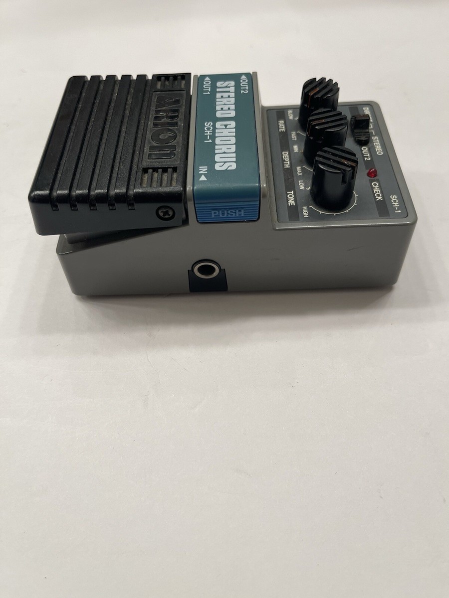 Arion SCH-1 Stereo Chorus Analog Gray Box Vintage Guitar