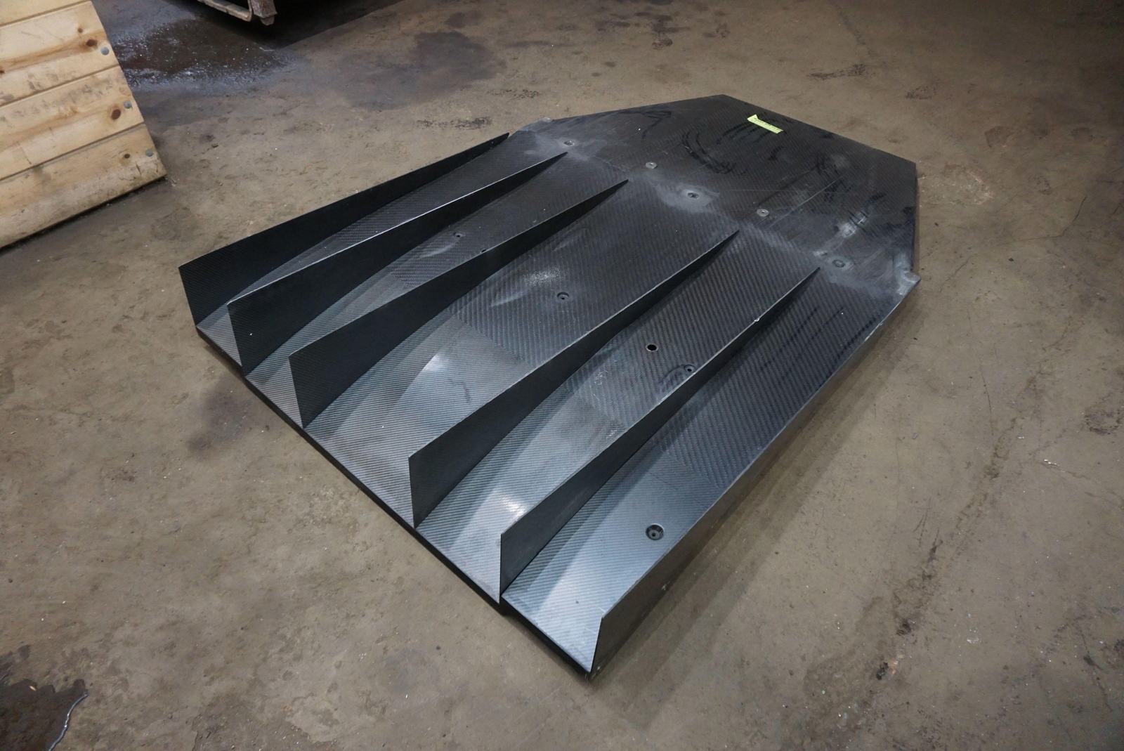 Rear Carbon Fiber Underbody Diffuser 4TA804083 Lamborghini Huracan GT3 2015-19