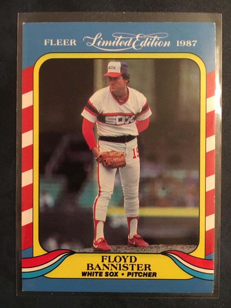 1987 Fleer Limited Edition Floyd Bannister baseball card # 1 of 44 1987 Fleer Limited Edition Floyd Bannister baseball card # 1 of 44