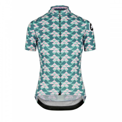 ASSOS FASTLANE W DIAMOND CRAZY DAMEN RADTRIKOT BRILLIANT GREEN Gr. S