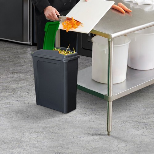 25L Plastic Recycle Slimline Bin with Lids Waste Dustbin Garden, Assorted Colour - Picture 16 of 26