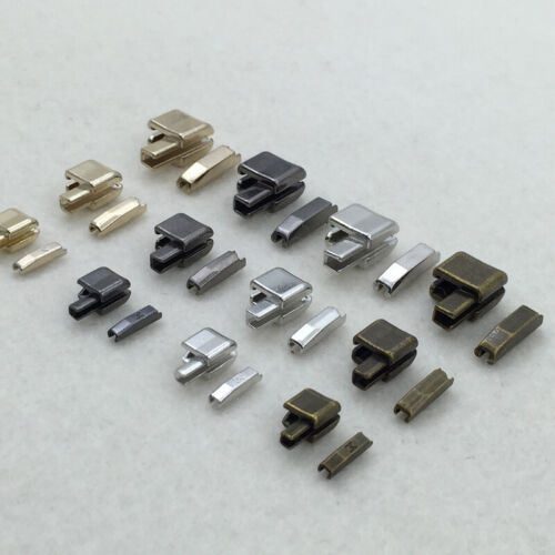 5Sets Metal Zipper Repair Stopper Open End Tailor Sewing Tool Zip Bottom Fix Kit - Picture 9 of 14