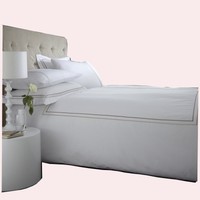 Charlotte Thomas Mayfair 100 Percent Cotton Percale Double Size Duvet Cover S... Charlotte Thomas Mayfair 100 Percent Cotton Percale Double Size Duvet Cover S...