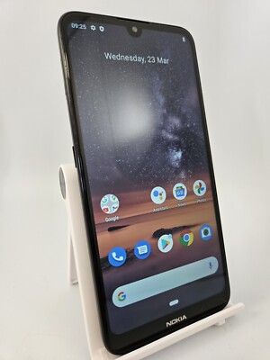 Nokia 3.2 TA-1164 schwarz entsperrt Dual Sim 16GB 2GB RAM 6,3'' Android Smartphone
