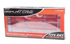 ACRYLIC DISPLAY CASE 6 CAR CONNECTING FOR 1/64 SCALE MODELS BY GREENLIGHT 55012