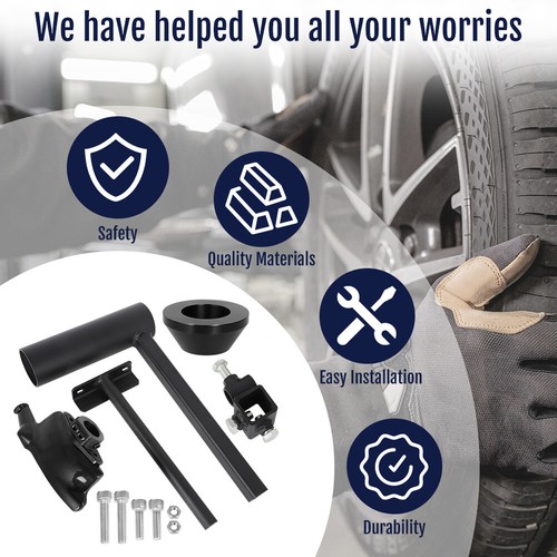Manual Tire Changer Kit (with Cone) Attachment Duck Head Mount Wheels Up to 22" - Picture 2 of 18