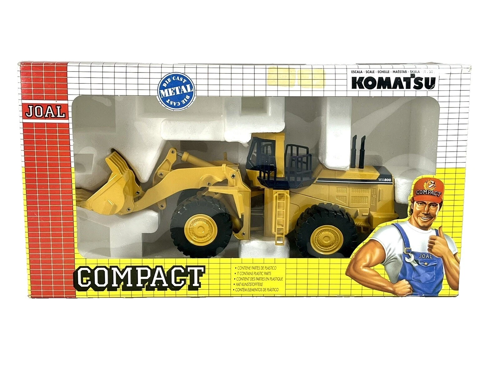Cargadores Joal KOMATSU Diecast Vehículos Diecast y de juguete