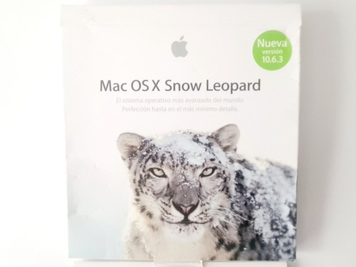 Mac OS X Snow Leopard 10.6.3 Install Disc For MacBook iMac 2009 MC573E/A