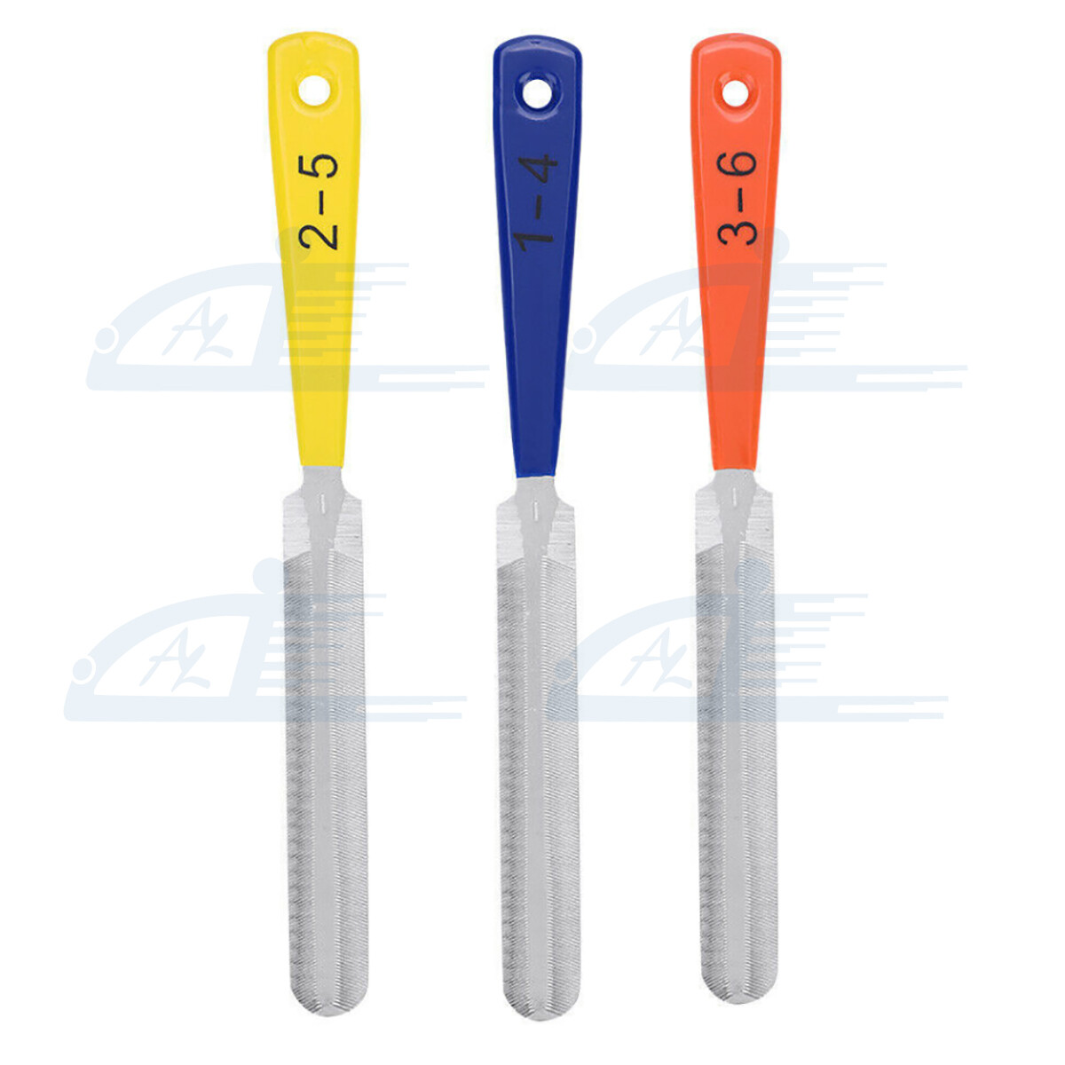 3 Stks/Gitaarmoer Vijlen Fret Crowning Slot Filing Luthier Reparatie Tool Kit voor Gitaar Snaarinstrumenten