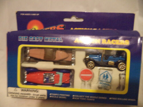  Toy die cast toy vehicle Racing set of 3 + sings - Picture 1 of 4