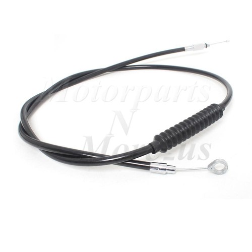 Black 63 inch Clutch Cable Fit For Harley Davidson Sportster 883 1200 2000-2010 - Picture 7 of 15