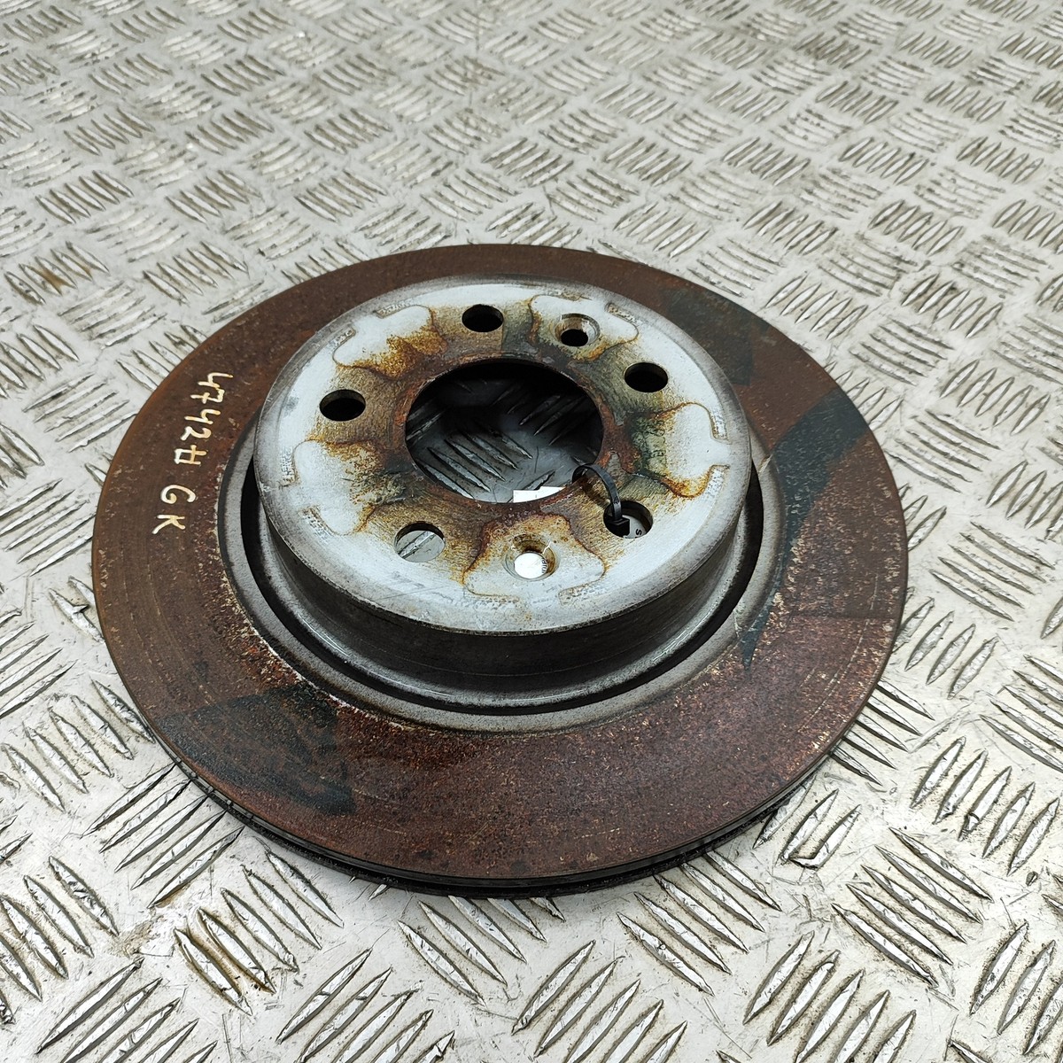 NISSAN QASHQAI III J12 Rear Left Brake Disc 43206-6RN0A 1.3 Hybrid