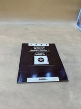 1992 CHRYSLER PREMIER MONACO SERVICE SHOP REPAIR GUIDE MANUAL SUPPLEMENT