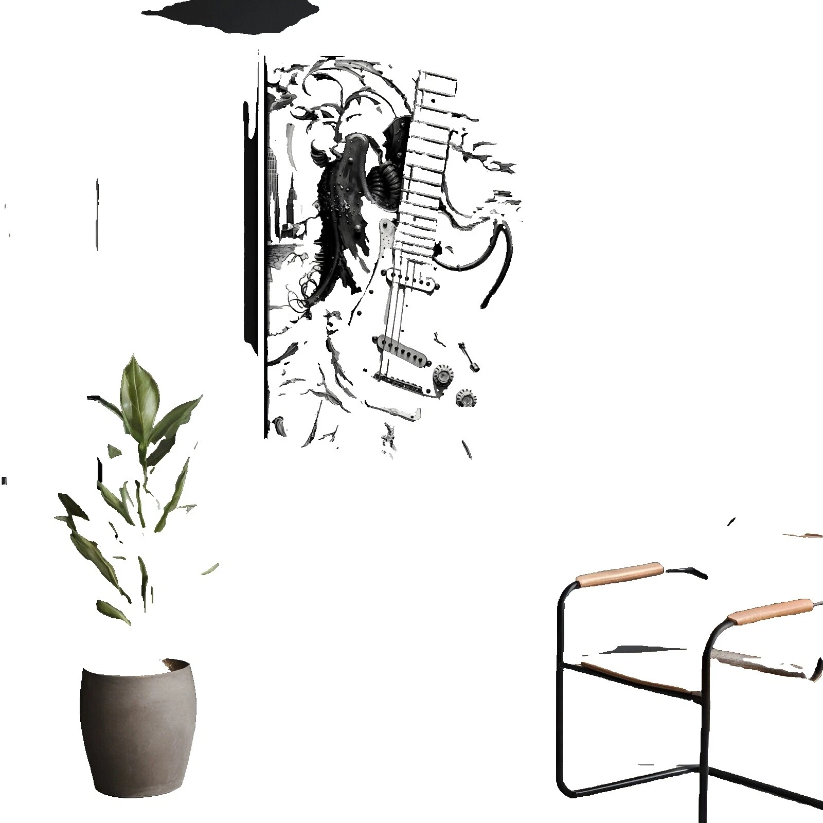 Papel de arte de la Ilustración paisajes urbanos Art Prints