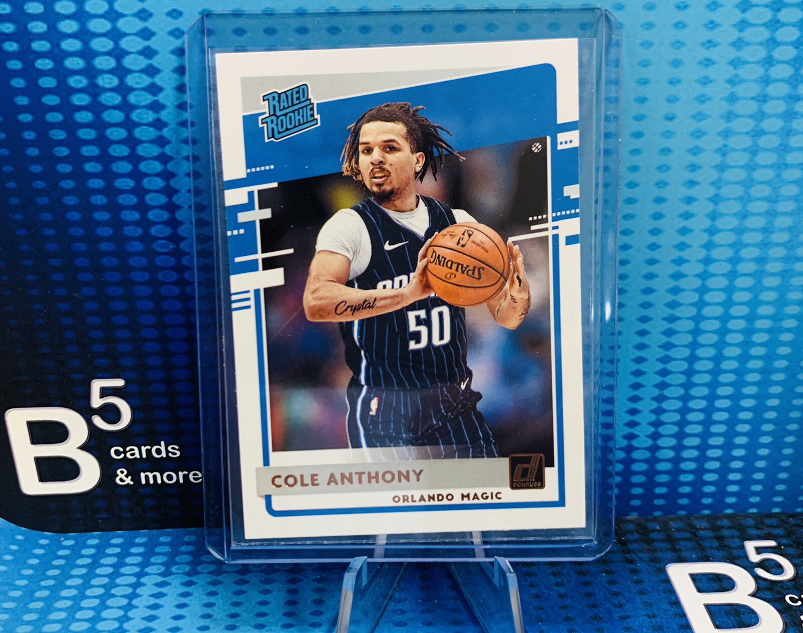 2020-21 Donruss Cole Anthony #208 Rated Rookie Base