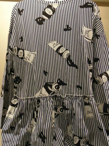 ZARA Trafaluc Women’s Paint tubes Flounce Top Shirt Large - Picture 3 of 5