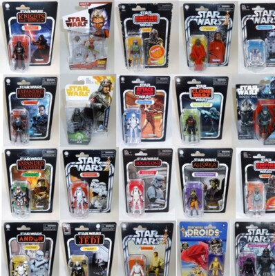 U PICK - STAR WARS VINTAGE Clone Retro Rogue One Solo - MOC Figures - U PICK