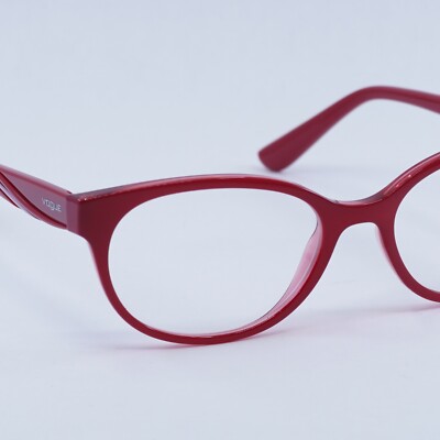 Vogue VO5103 2470 Topaz Red/Red Transparent 51mm Eyeglasses  display picture 3