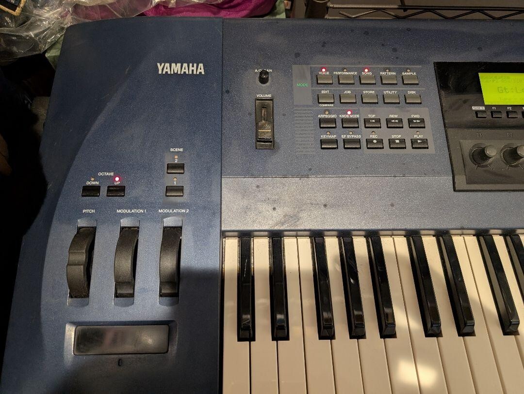Yamaha EX5 シンセサイザー 76鍵 YAMAHA EX5 Music Synthesizer 76 keys w/hard case