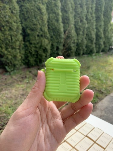 Étui AirPods,Kit d'accessoires AirPods en silicone de protection 360°, 5 couleurs - Photo 13 sur 28