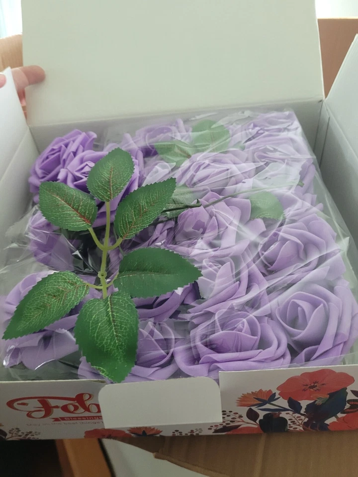 [全新] 婚礼装饰套装 [黑色/紫色/浅紫色/白色] — 第 4/4 张图片