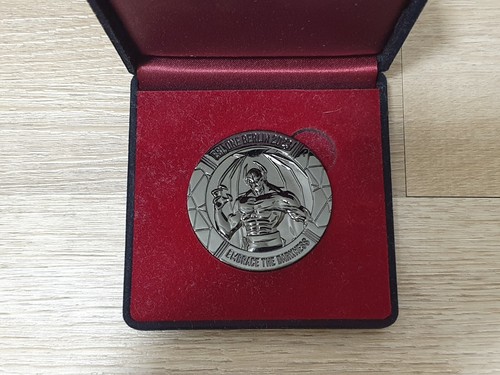 DOTA 2 ESL Tournoi Major Pièce Épingle Bouton Noir Médaille Arène Mint Sélection - Afbeelding 7 van 8