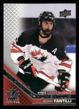 2022-23 Upper Deck Team Canada Juniors Prospectus Momentous #PM11 Adam Fantilli