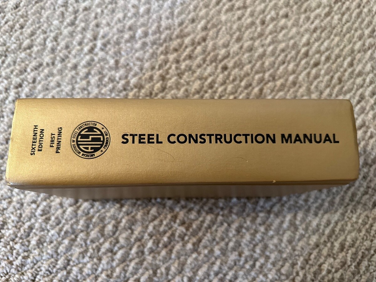 Steel Construction Manual 16th 2023 | eBay