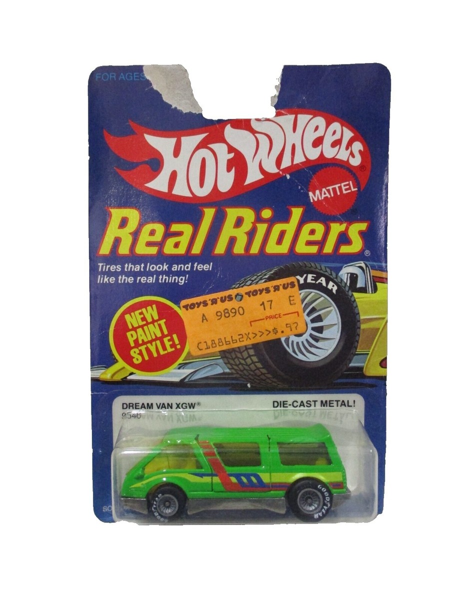 Hot Wheels Real Riders Vintage Manufacture Diecast Vans for