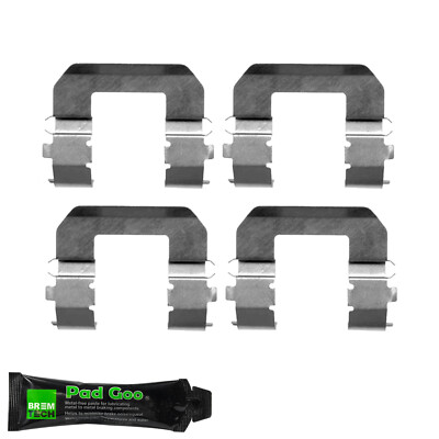 FRONT BRAKE PAD FITTING KIT ANTI RATTLE SHIMS FITS: HYUNDAI COUPE 02-09 ...