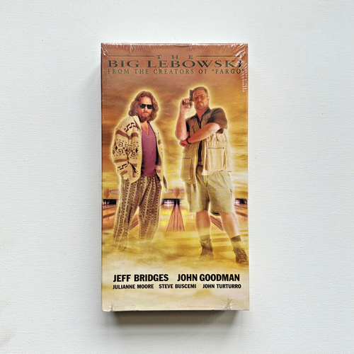 THE BIG LEBOWSKI Brand New 1998 VHS Tape Factory SEALED The Dude COEN BROS