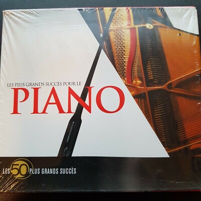 Les 50 Plus Grands Succès Pour Le Piano = 3 x CD-Box = Klassik,Ravel,Bach,Chopin