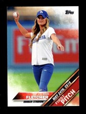 2016 TOPPS FIRST PITCH FP10 JOJO FLETCHER DODGERS