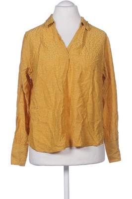 Comma Bluse Damen Oberteil Hemd Hemdbluse Gr. EU 40 Gelb #tdak0wj