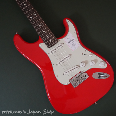 Fender Made in Japan Hybrid II Stratocaster Rosewood Modena Red