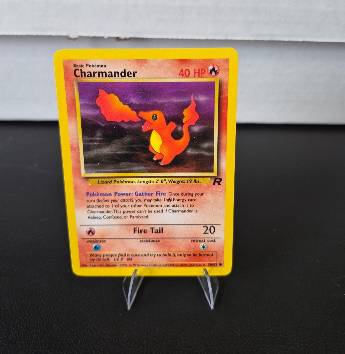 1999-2000 Pokemon TCG - Team Rocket- Non Holo- Charmander 50/82