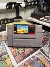 Road Runner’s Death Valley Rally Super Nintendo SNES Authentic Original Tested