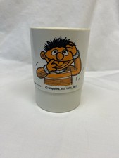Vintage Sesame Street Muppets Erie Drinking Cup Plastic - Made In USA