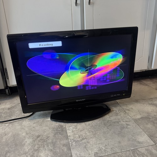 Sharp LC-22DV27UT  22" LCD HD TV With Built-In DVD Player HDMI No  Remote - Picture 1 of 11