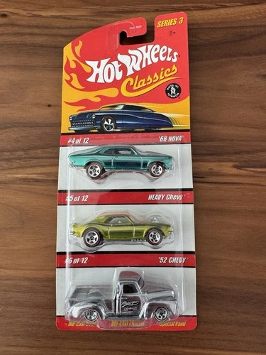 2007 Hot Wheels Classics 1:64 Scale Die Cast Vehicles, set includes 2 Redline