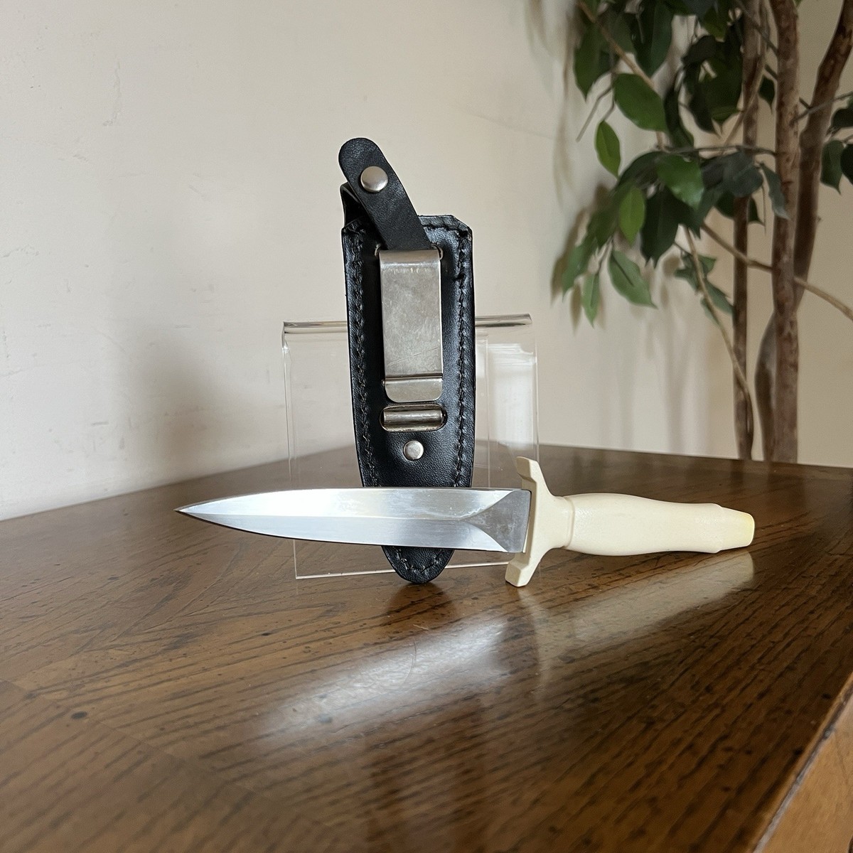 Frost Cutlery Japan MISSISSIPPI GAMBLER Boot Knife Sheath 1980s