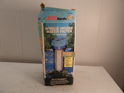 #ad Vintage Ace Hardware Whole House Water Sediment Filter NEW $75.00