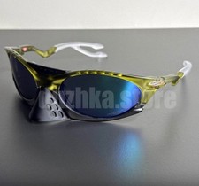 Oakley Plantaris Prizm Polarized Green/Blue Sunglasses Y2K Ultra Rare