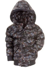Appaman Boys Bayou Camo Puffer Jacket Size 14 Water Resistant Warm Winter Wear